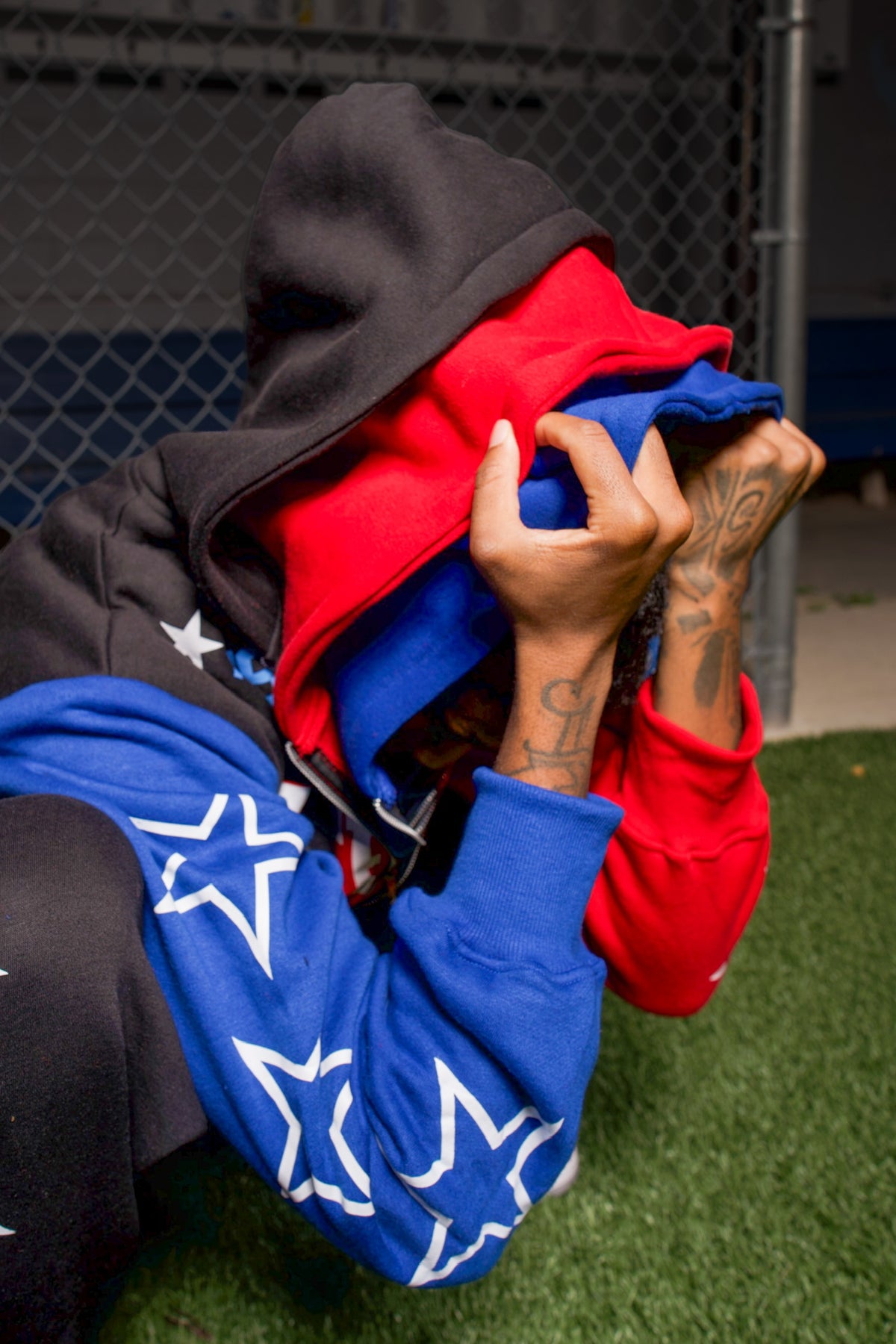 “Made to Stand Out” Layered Signature Tracksuit