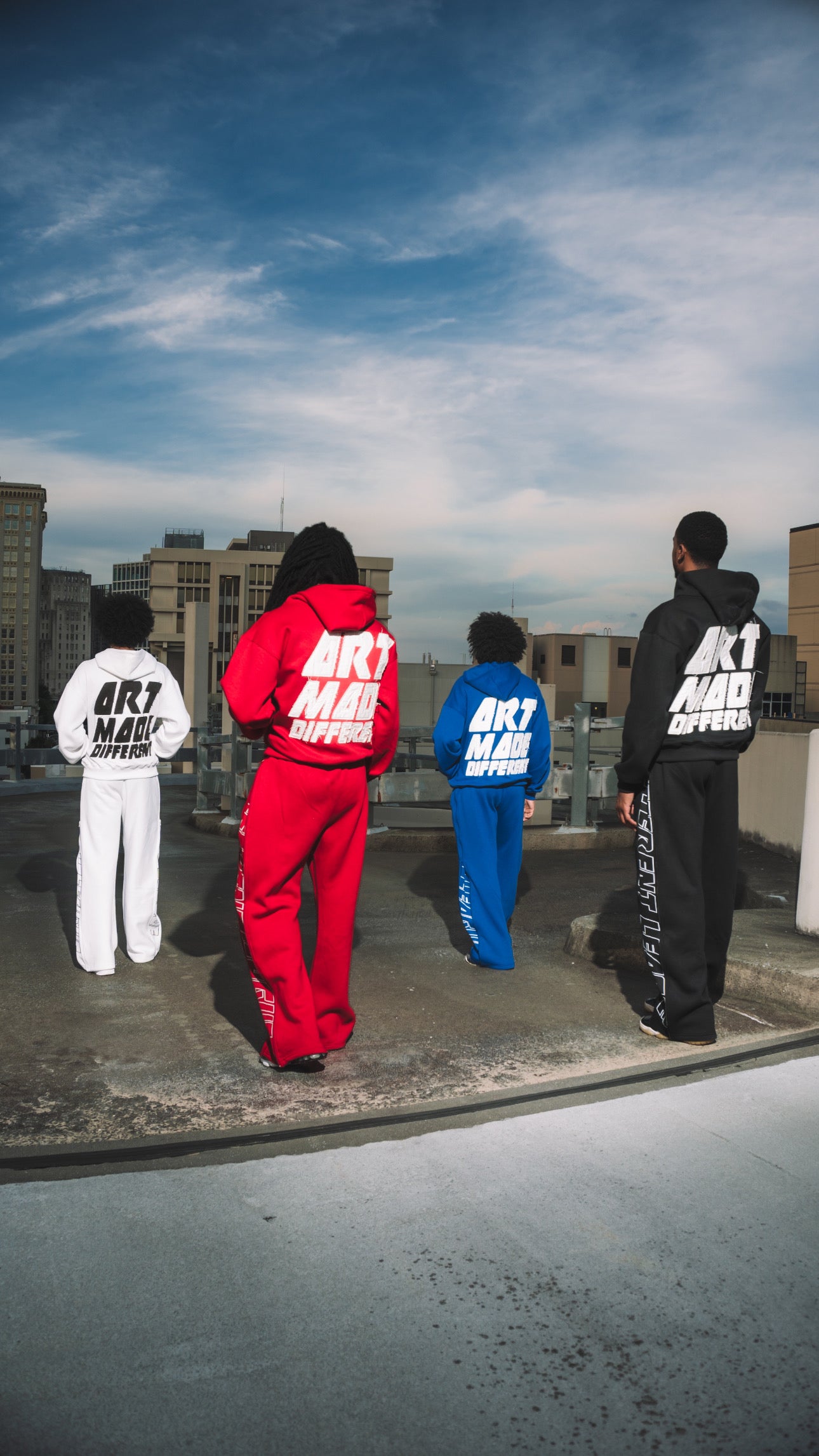 New Over-Sized "ART MADE DIFFERENT" Sweatsuits