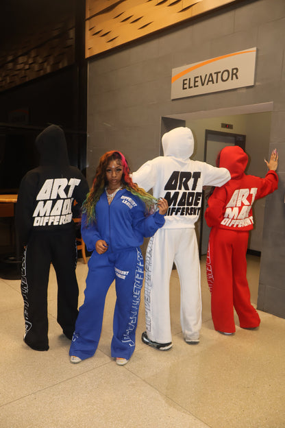 New Over-Sized "ART MADE DIFFERENT" Sweatsuits