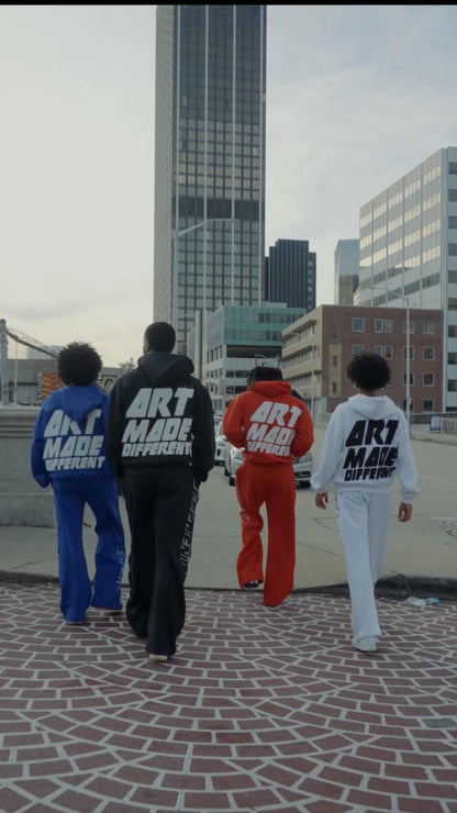 New Over-Sized "ART MADE DIFFERENT" Sweatsuits