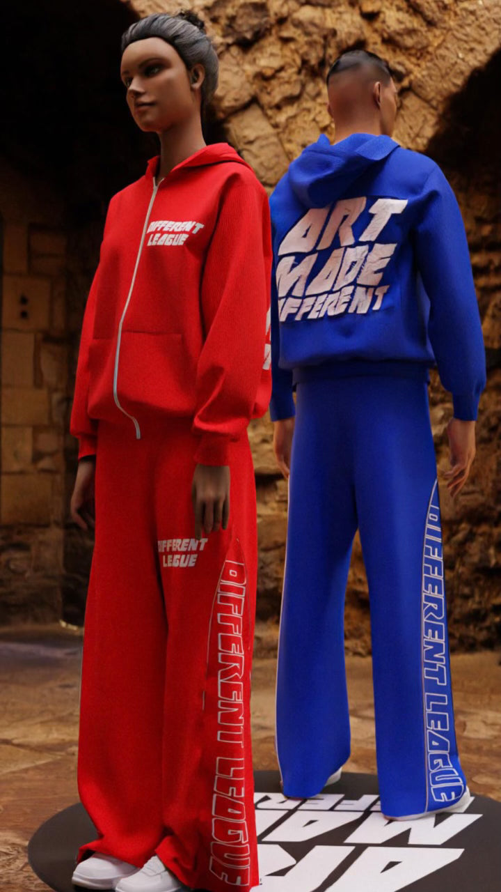 New Over-Sized "ART MADE DIFFERENT" Sweatsuits