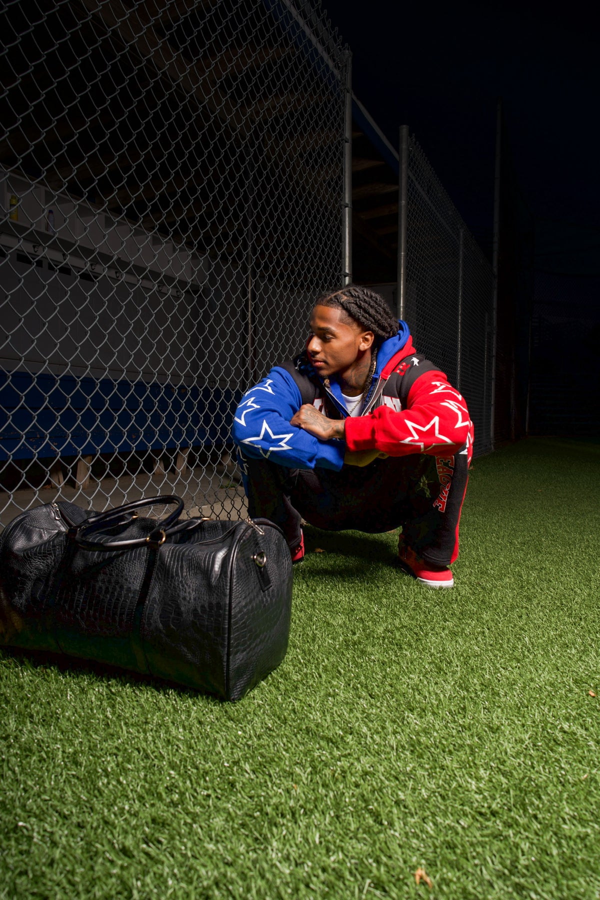 “Made to Stand Out” Layered Signature Tracksuit