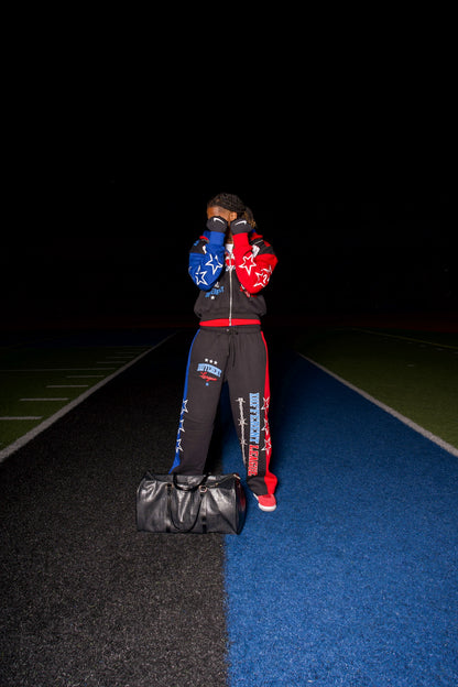 “Made to Stand Out” Layered Signature Tracksuit