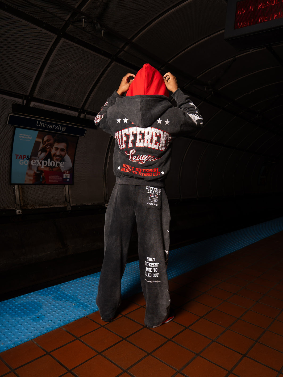 “Made to Stand Out” Layered Signature Tracksuit