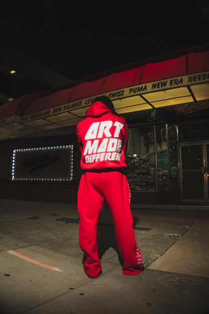 New Over-Sized "ART MADE DIFFERENT" Sweatsuits