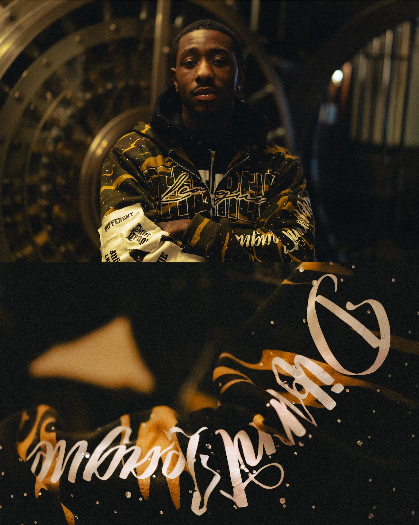 Camo Double Hoodie Collection