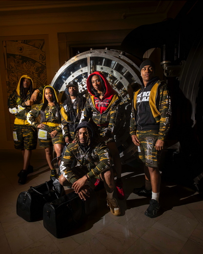 Camo Double Hoodie Collection